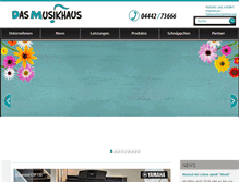Tablet Screenshot of das-musikhaus.tv